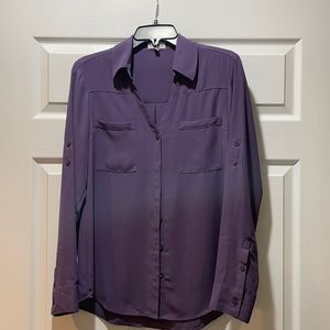 Purple blouse from Express